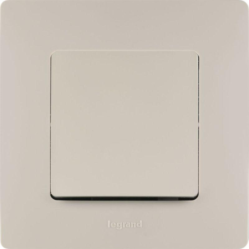 Переключатель 1-кл. СП Etika 10А IP20 250В 10AX безвинтов. зажимы механизм сл. кость IEK 672305