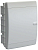 Корпус ЩРВ-П-18 UNION Compact IP41 бел. дверь пластик. IEK UIC-KP13-V-18-41-K01