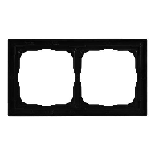 Рамка 2-м ArtGallery Pure метал. оникс SE GAL312302