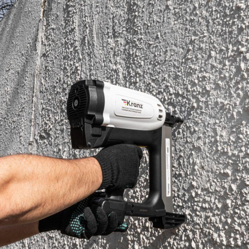 Пистолет монтажный газовый гвоздезабивной GN95 95Дж длина гвоздей 15-40мм d2.7-3мм KRANZ KR-16-1650