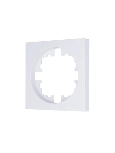 Рамка 1-м OSEN горизонт. квадрат бел. LEZARD 743-0200-146