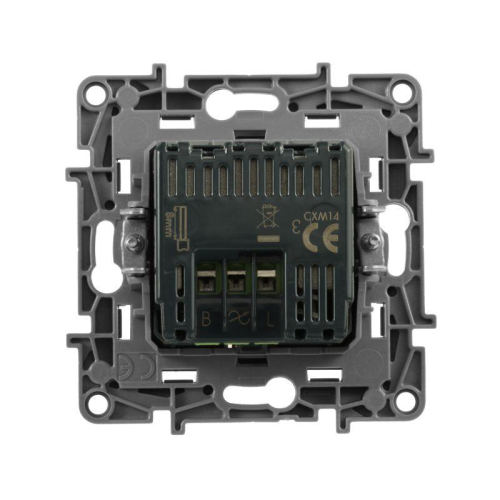 Механизм светорегулятора нажимного СП Etika 400Вт алюм. Leg 672418