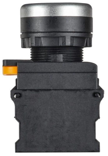 Кнопка d22мм 1НО+1НЗ MASTER с подсветкой желт. IEK MI-BT60-11D-3-12-K05