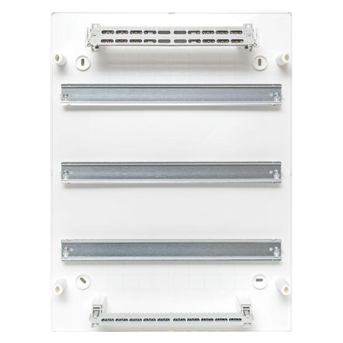 Щит распределительный навесной Unix 3х18мод. IP41 бел. дверь PROxima EKF ux-3x18-nw