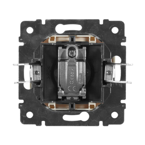 Розетка телевизионная проходная TV СП Valena 14дБ 2400МГц механизм сл. кость IEK 774331