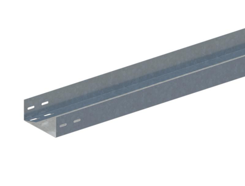 Лоток листовой неперфорированный 150х100 L2000 сталь 1.5мм ЛМс-ПН цУТ2.5 оцинк. СОЭМИ Н0122121643