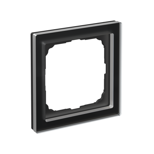 Рамка 1-м ArtGallery Pure матов. органич. стекло черн. SE GAL331001