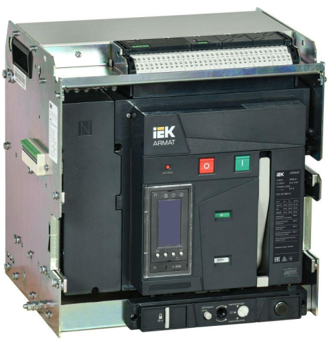 Выключатель автоматический воздушный 4п A 630А 55кА TY выдвиж. с комплектом аксессуаров ARMAT IEK AR-ACB-4VA-055-0630A-TYCF