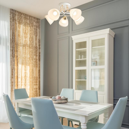 Светильник Entle 200Вт E27х5 IP20 потолочн. Freya FR5465CL-05W