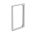 Комплект объединения шкафов Conchiglia задняя стенка-задняя стенка В=910/940мм Ш=685мм DKC CN5CK096