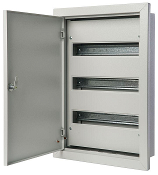 Корпус встраиваемый ЩРВ-54 550х430х120 54мод. IP31 метал. DEKraft 30109DEK