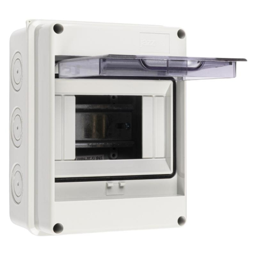 Бокс модульный накладной PDB/W 4005 GR (ЩРН-ПГ- 5) IP65 пластик. Pro JazzWay 5072053