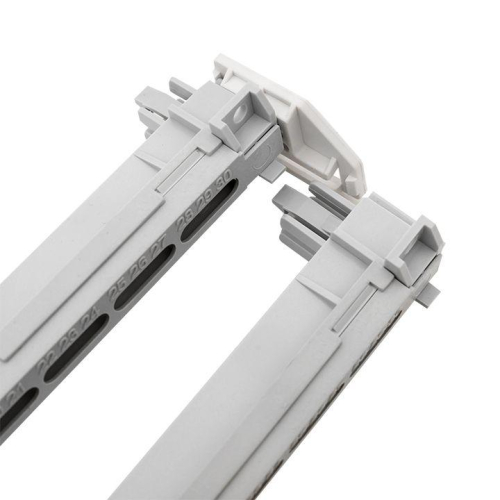 Держатель двойной для установки шин N/PE (без шин) EKF nv-bh-2