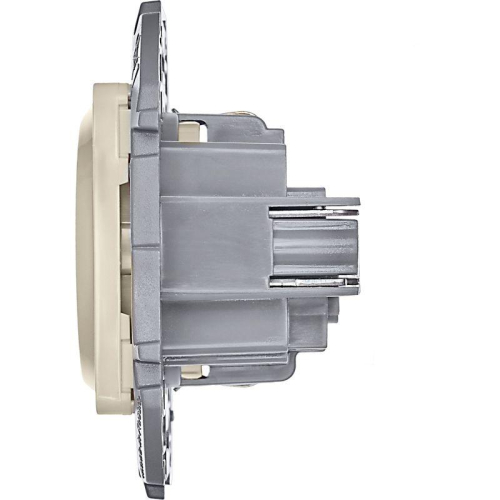 Розетка 1-м СП Inspiria 16А IP20 250В 2P+E немецк. стандарт механизм сл. кость IEK 673721