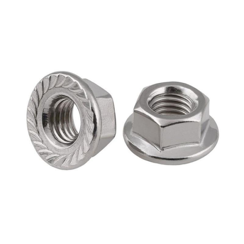 Гайка шестигранная с фланцем М8 DIN 6923 цинк. (пакет) (уп.35шт) Tech-Krep/Zitar 141609