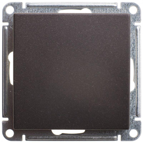 Выключатель 1-кл. 2п СП W59 10А IP20 10AX механизм черн. бархат SE VS210-152-6-86