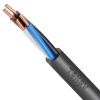Кабель TOKOV ELECTRIC ВВГнг(А)-LSLTx 4х6 ОК (N) 0.66кВ (м) УТ000030899