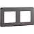 Рамка 2-м Inspiria дым. IEK 673947