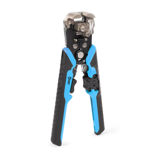 Стриппер автоматический с окном для сброса изоляции функцией продольной разделки проводов и модулем резки "CutPro" КВТ 89424