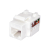 Модуль Keystone Jack RJ45 (8P8C) UTP кат.5E инструментал. бел. SUPRLAN 10-0313