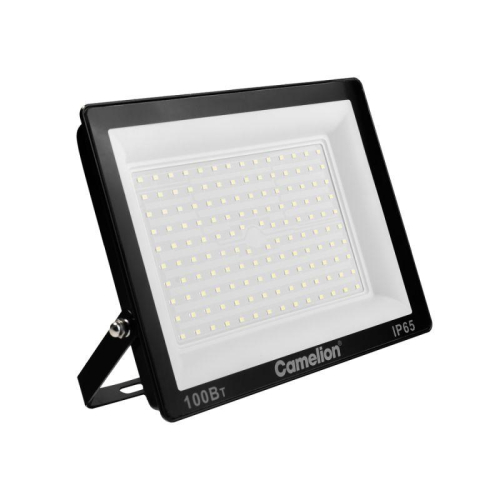 Прожектор светодиодный LFL-10004 C02 LED SMD 100Вт IP65 6500К 10000лм 230В 245х233.5Х31 черн. Camelion 16333