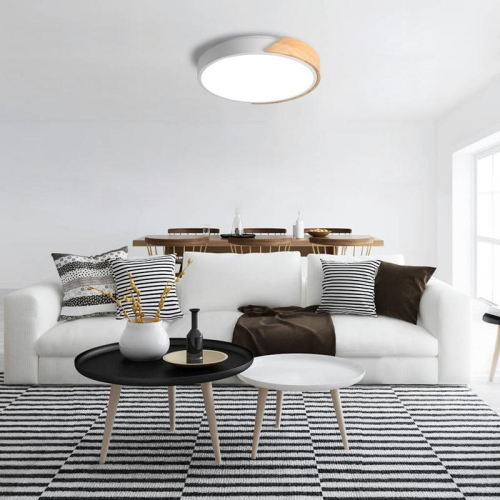 Светильник светодиодный декоративный PPB Scandic-R DIM 72Вт 3000-6500К IP20 настенно-потолочный бытовой диммир. WH/W JazzWay 5036970