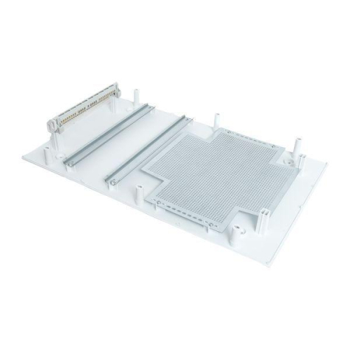 Щит комбинированный Unix 2х18мод. + 1 монтаж. плата 4 габарит IP41 прозр. дверь PROxima EKF ux-2x18+1m-n