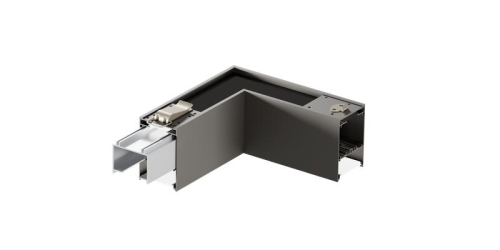 Светильник светодиодный ДПО OF 20 S 12 OP 940 LC TW1 BK 175х175х75мм 12Вт 4000К IP20 Ra90 углов. со сквоз. проводкой для соед. OF 20 черн. Русский Свет 11112024227
