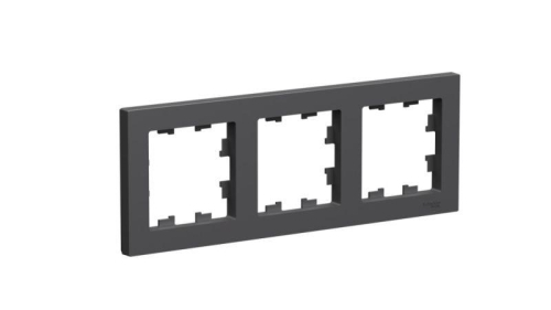 Рамка 3-м AtlasDesign универс. базальт SE ATN001403