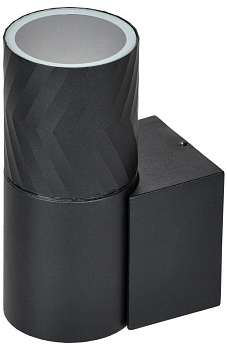Светильник 5107 GU10 IP65 уличный настенный черн. IEK LT-UBU0-5107-GU10-1-K02