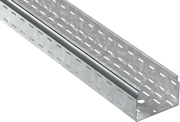 Лоток листовой перфорир. 100х150 L2500 сталь 2.0мм HDZ ESCA 7 IEK CLP10-100-150-200-D25-HDZ