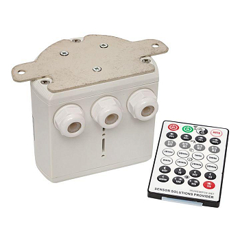 Датчик движения микроволновый MW-707 2000Вт 360град. 30м IP65 бел. для высоких потолков EKF dd-mw-707