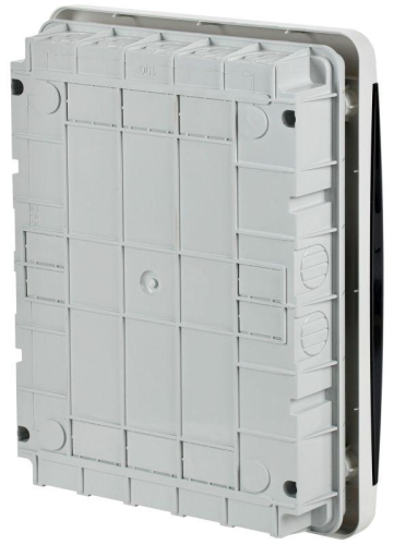 Корпус ЩРВ-П-24 TEKFOR IP41 черн. прозр. дверь пластик. IEK TF5-KP12-V-24-41-K01-K03