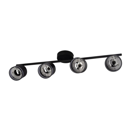 Светильник PCL-0704 max 20Вт (каждая лампа) 4xGX53 IP20 230В BL настен./потолочн. декор. под лампу JazzWay 5066885