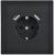 Розетка FORTE&PIANO FP145 16А USB A+A 3.1А с заземл. защ. шторки винт. крепл. черн. IEK FP-R14-16-U21-D31-K02