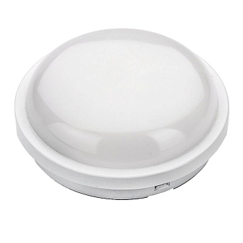 Светильник светодиодный WP 01 C 15W OP 840 WH D170 167х167х62мм 15Вт 4000К IP65 накладной ЖКХ бел. Bulkhead Русский Свет 20070123069