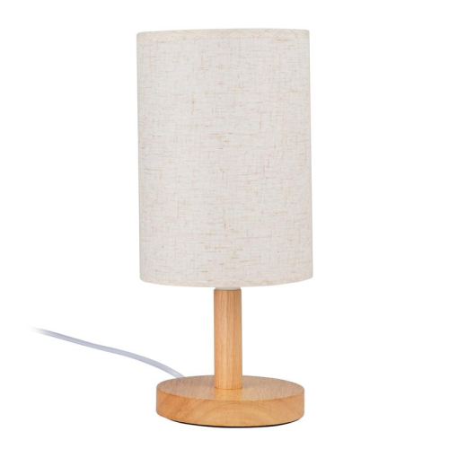 Светильник настольный JH1-01-iv 1х60Вт E27 (основа: натуральное дерево) IP20 JazzWay 5058231