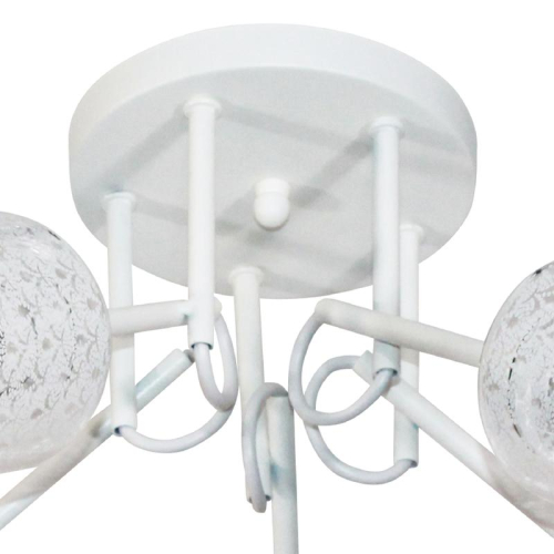 Светильник "Джаз" 151 НПБ 01-5х60-136 Е27 ИУ бел. Элетех 1005404554