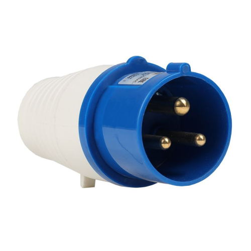 Вилка кабельная 013 16А 220AC 2P+PE 6ч IP44 КЭАЗ 222735