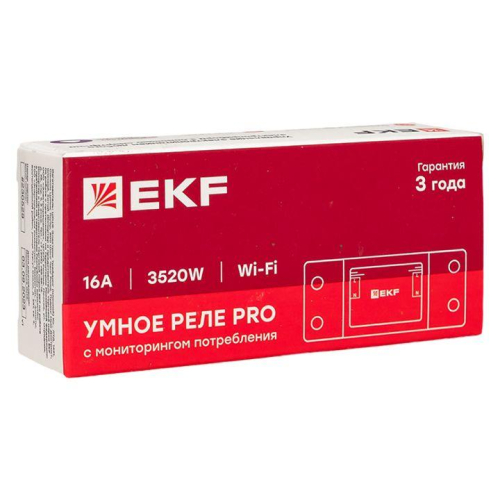 Реле Умное 16А PRO Wi-FI Connect EKF ss-16a-wf