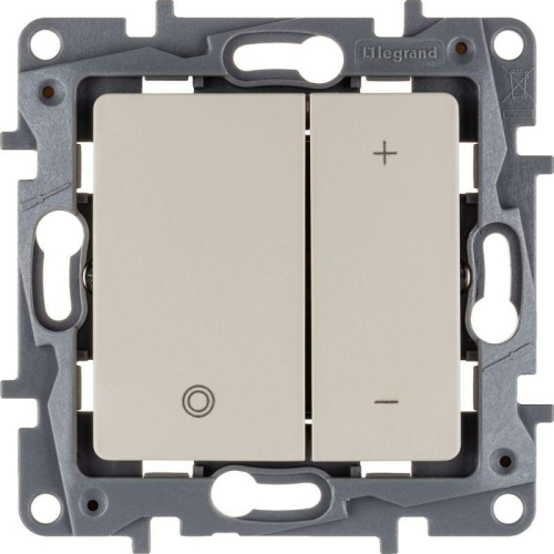 Механизм светорегулятора нажимного СП Etika 400Вт сл. кость. IEK 672318