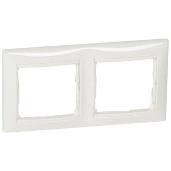 Рамка 2-м СП Valena IP20 горизонт. бел. (DIY-упак.) IEK 694241