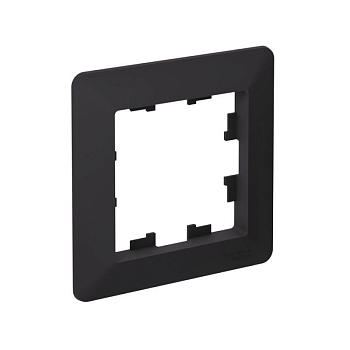 Рамка 1-м AtlasDesign Air карбон/дым. черн. SE ATN221001