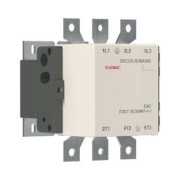 Контактор магнитный DSC225-3C00A380 225А 110кВт (AC3) 380В AC YON DSC225-3C00A380
