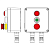 Пост управления взрывозащ. из алюм. CPE-A-17-(1xLR(220)-1xP1G(11)-1xP3E(11))-2xKA2MHK(C)1Ex d e IIC Т5 Gb / Ex tb IIICT95град.C Db IP66 DKC 2201.171.22.11J