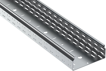 Лоток листовой перфорир. 80х200 L2500 сталь 2.0мм ESCA 7 IEK CLP10-080-200-200-D25