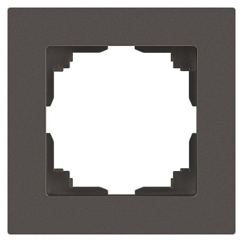 Рамка 1-м СП Accent 6-501-09 титан Intro Б0063769
