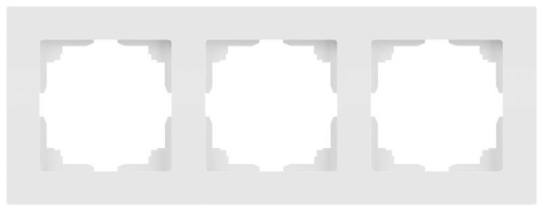 Рамка 3-м СП Accent 6-503-01М бел. матов. Intro Б0063744