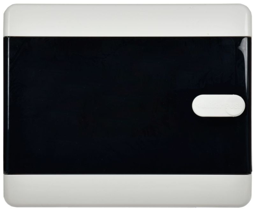 Корпус ЩРВ-П-6 UNION Compact IP41 черн. прозр. дверь пластик. IEK UIC-KP12-V-06-41-K01