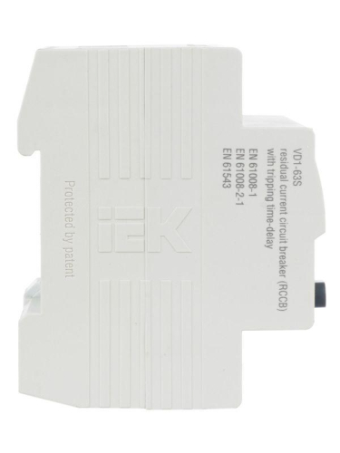 Выключатель дифференциального тока (УЗО) 4п 63А 300мА тип ACS ВД1-63S KARAT IEK MDV12-4-063-300